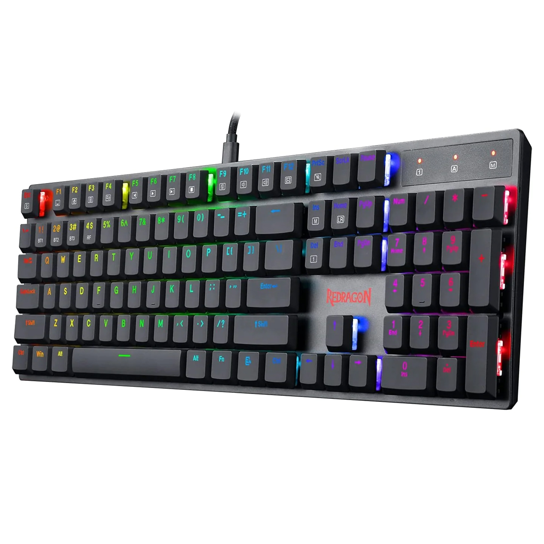 کیبورد مخصوص بازی ردراگون مدل REDRAGON KEYB K535 P KBS STATICX
