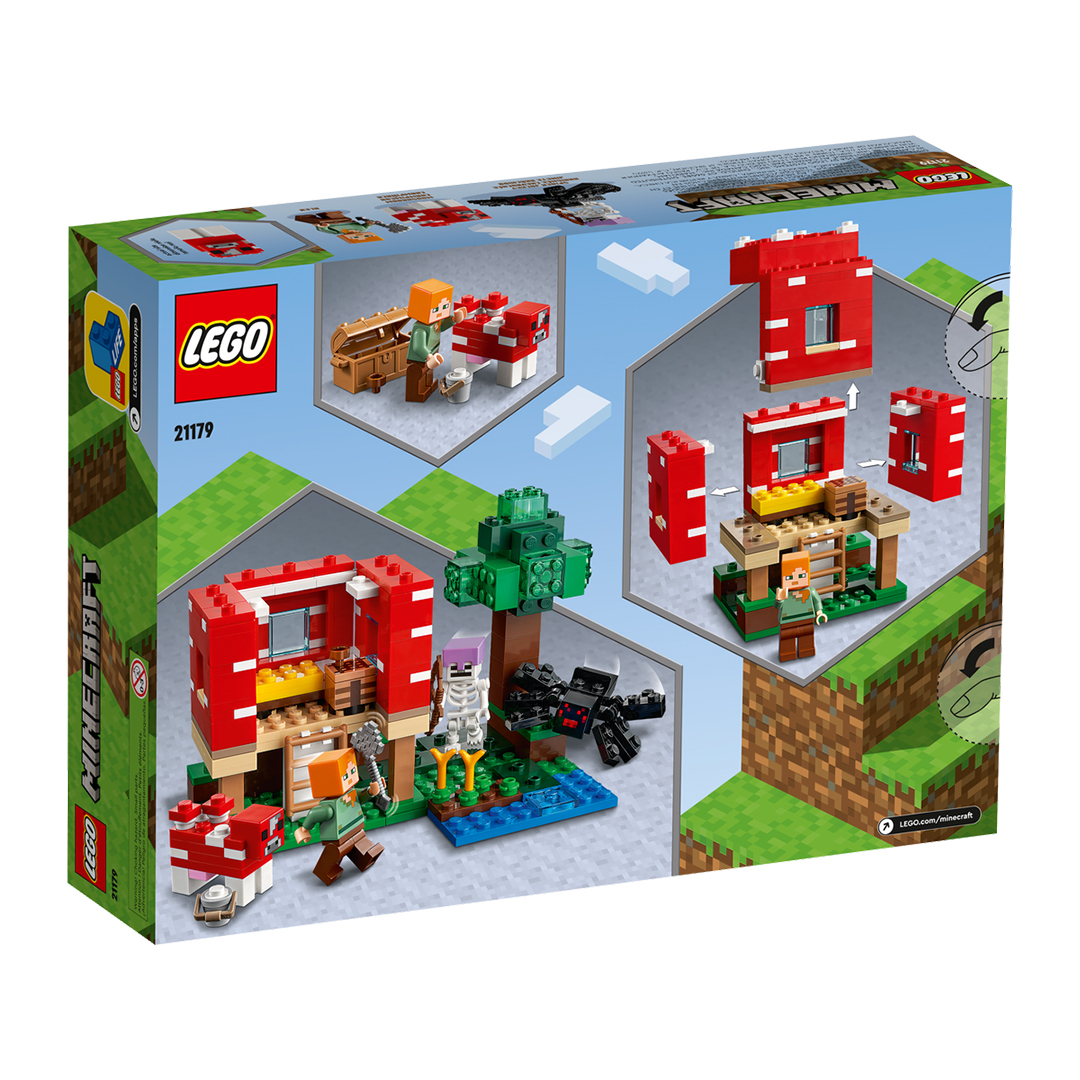 لگو مدل Minecraft The Mushroom House کد 21179