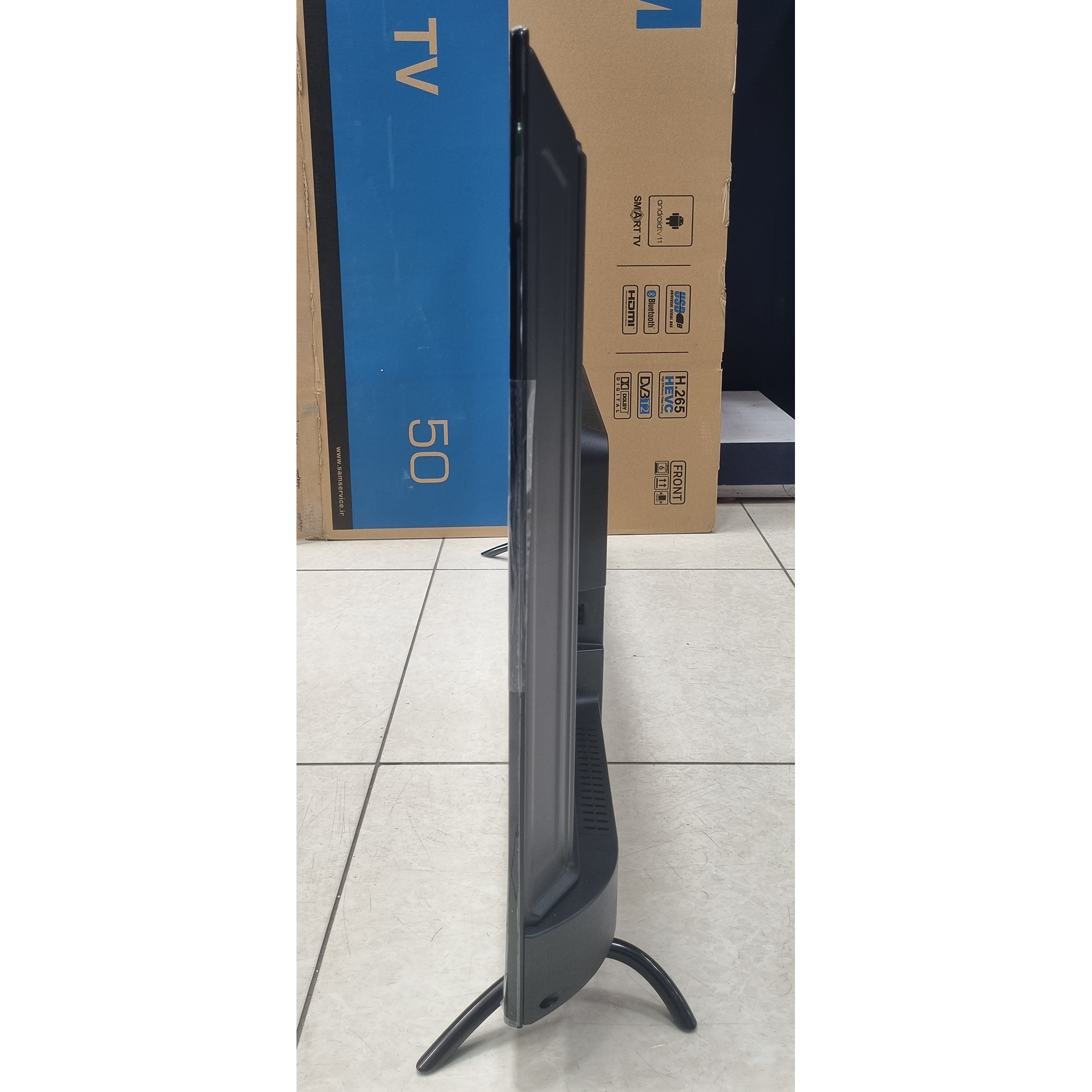 تلویزیون ال ای دی هوشمند سام مدل UA50CU7700CC سایز 50 اینچ