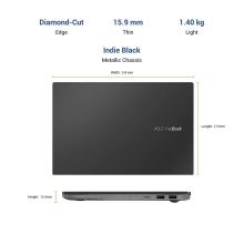 لپ تاپ 14 اینچی ایسوس مدل M433UA-EB406-R5 5500U 8GB 1SSD