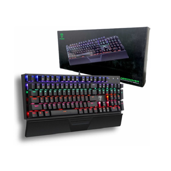 کیبورد مخصوص بازی تی-دگر مدل DESTROYER T-TGK305