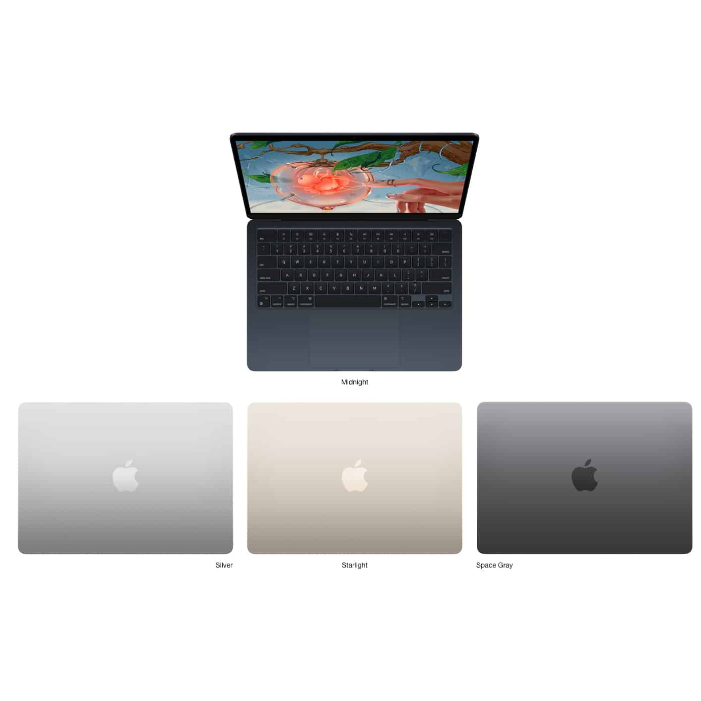 لپ تاپ 13.6 اینچی اپل مدل MacBook Air-B M2 2022-M2 8GB 256SSD