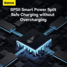شارژر دیواری 65 وات باسئوس مدل GaN5 Pro Fast Charger به همراه کابل USB-C