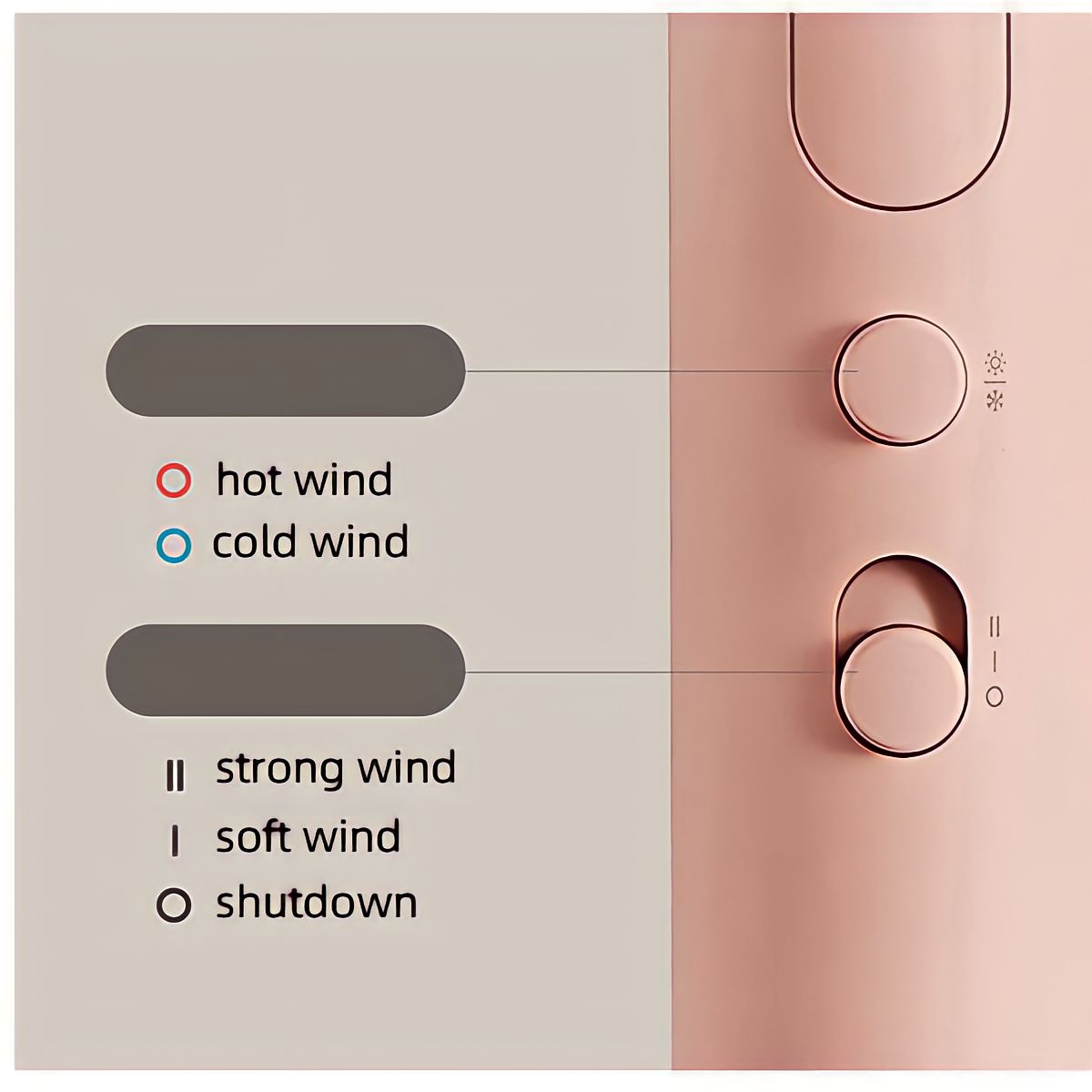 سشوار مسافرتی شیائومی مدل H101
