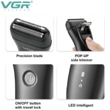 ماشین اصلاح موی صورت وی جی ار مدل V-351