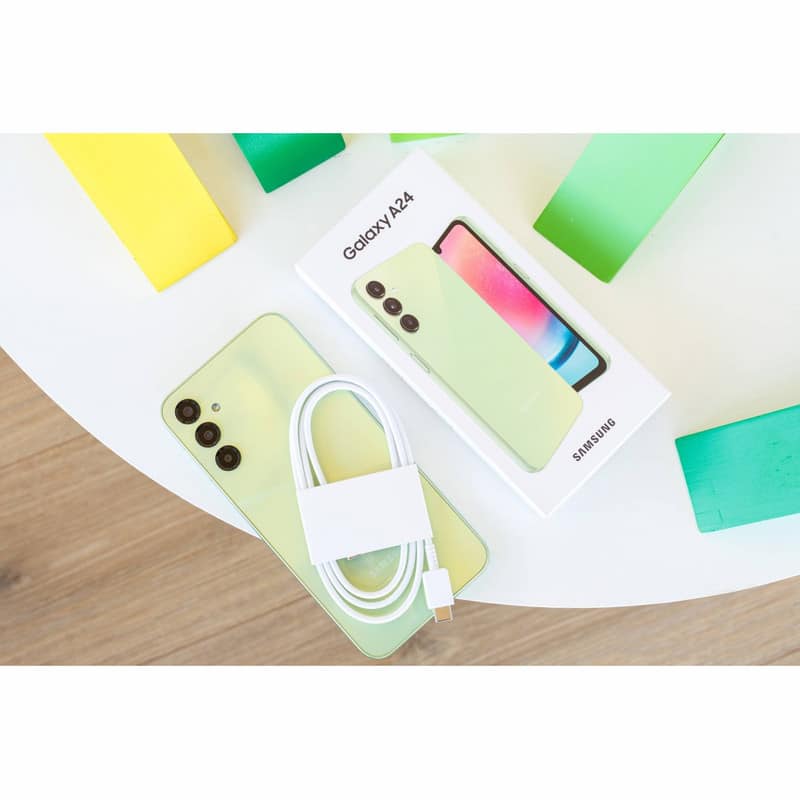 گوشی موبایل سامسونگ مدل Galaxy A24 4G دو سیم کارت ظرفیت 128 گیگابایت و رم 6 گیگابایت