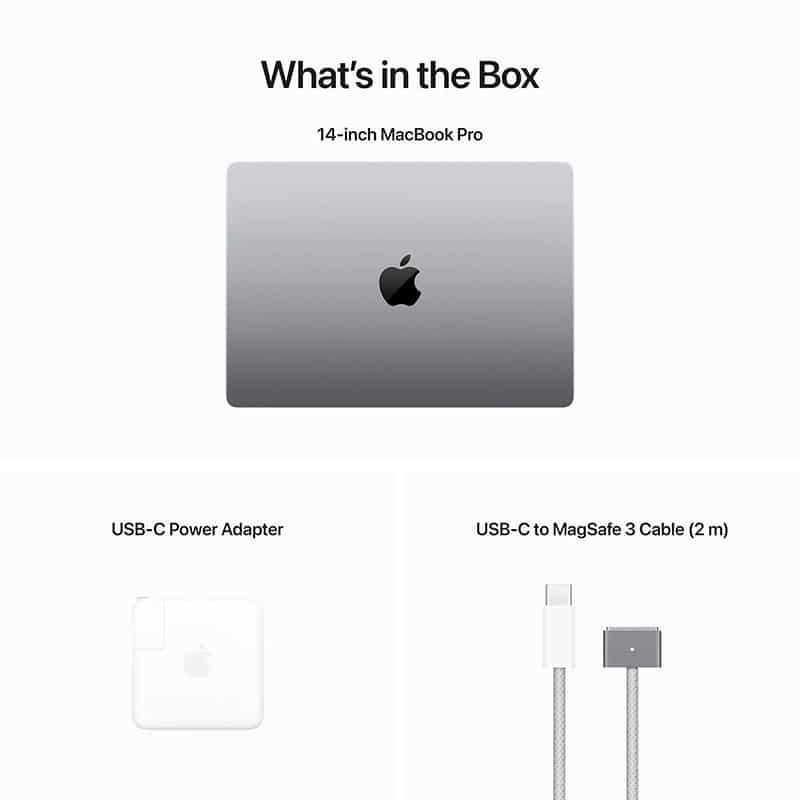 لپ تاپ 14.2 اینچی اپل مدل 2023 MacBook Pro MPHF3