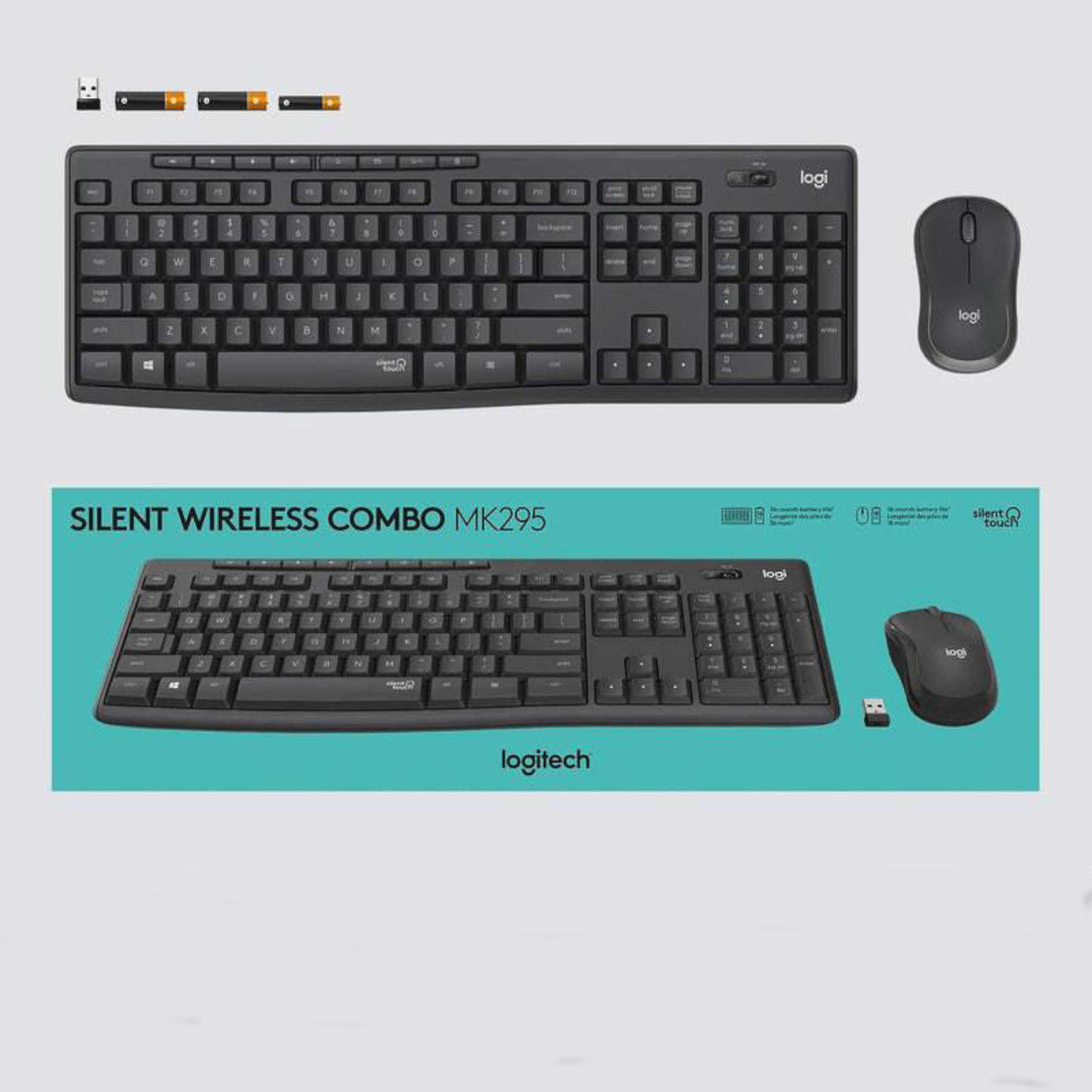 کیبورد و ماوس لاجیتک مدل 295